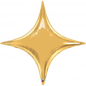 Звезда 4х-конечная gold